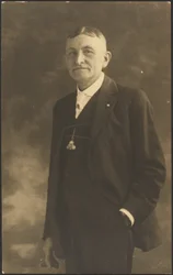 Portrait of a Man with Ornate Watch Fob