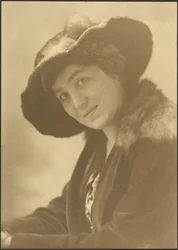 [Portrait of a Woman in Fur Hat]