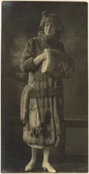 Portrait of a Woman in Furs