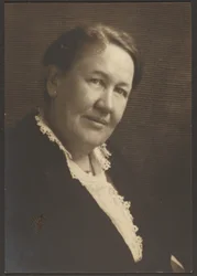 Portrait of a Woman in Lace Blouse