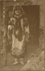 [Portrait of a Woman in Native American Costume]