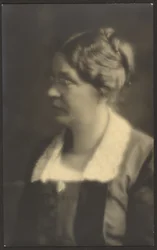 Portrait of a Woman with Open Book