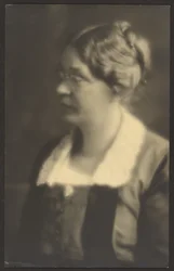 [Portrait of a Woman with Open Book (cropped)]