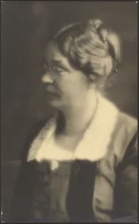 [Portrait of a Woman with Open Book (cropped)]