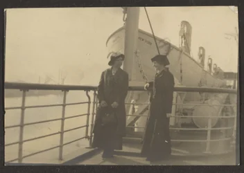 Two Women at a Pier