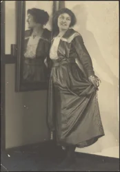 Woman and Her Reflection