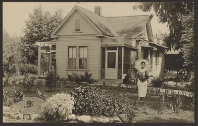 [Woman in a Garden]