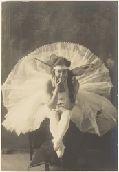Young Ballerina with Fairy Wings