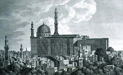 The Djami or Mosque Cathedral of Hasan in Cairo, plate 65 from Volume III of 