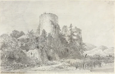View of the Chateau de Saconnex