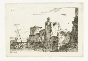 Fort and a Bridge over the River
