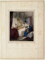A Girl at Her Studies