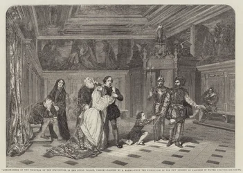 Antechamber of the Tribunal of the Inquisition, in the Ducal Palace, Venice