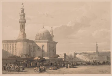 Egypt and Nubia: Volume III - No. 38, Mosque of Sultan Hassan from the Great Square of the Rameyleh