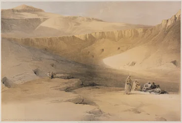Egypt and Nubia, Volume II: Entrance to the Tombs of the Kings of Thebes, Bab-El-Malouk