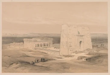 Egypt and Nubia: Volume I - No. 34, Temple of Edfou. Ancient Appolinopolis, Upper Egypt