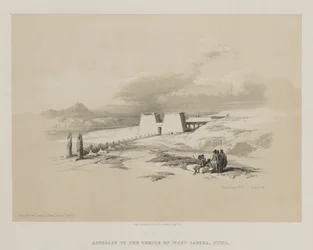 Egypt and Nubia, Volume I: Approach to the Temple of Wady Saboua, Nubia, 1847