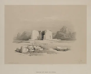 Egypt and Nubia, Volume I: Temple at Tafa in Nubia