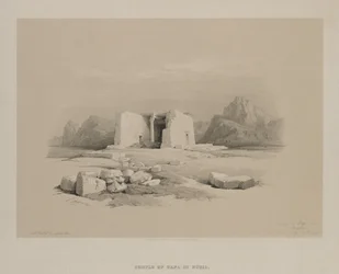 Egypt and Nubia, Volume I: Temple at Tafa in Nubia