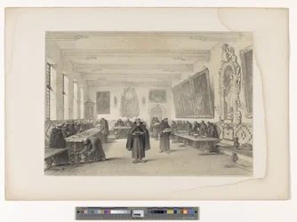 Refectory of the Capuchin monastery in Bruges