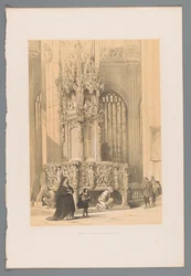 Tabernacle in St. Lawrence Church in Nuremberg