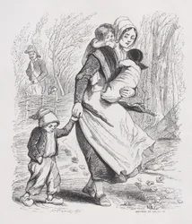 Jeanne, the Redhead from The Complete Works of Béranger