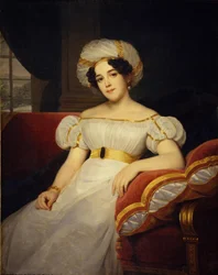 Portrait of Princess Natalya Stepanovna Golitsyna, née Countess Apraksina 1794-1890, 1824
