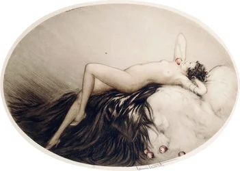 Reclining Nude with Apples