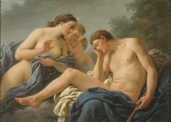 Diana and Endymion, by Lagrenée, Louis Jean François, known as l