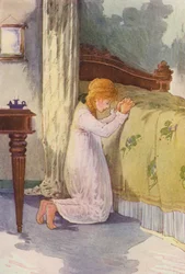 Illustration for Heidi by Johanna Spyri