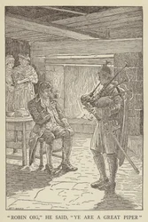Illustration for Kidnapped by Robert Louis Stevenson