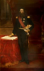 Portrait of Leopold II, King of the Belgians