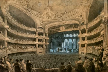 The Imperial Academy of Music, Theatre of the Opera, During a Performance of 