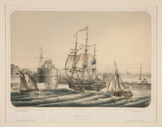 American Liner (Entrance to Le Havre)