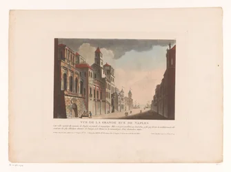View of a Street in Naples (Cityscapes in Italy, Spain, and Egypt)