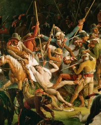 The Spanish Resistance: Spanish Guerillas Attack a Convoy from Joseph Bonaparte