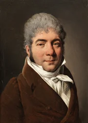 Portrait of a Man in a Maroon Vest