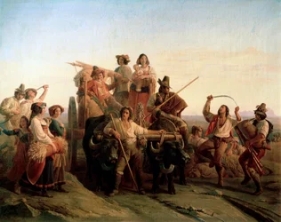 The Arrival of the Harvesters in the Pontine Marshes
