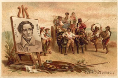 The Harvesters by Louis Leopold Robert