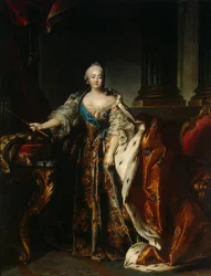 Portrait of Empress Elizabeth