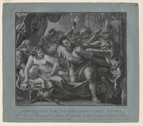 Samson Taken by the Philistines in Delilah