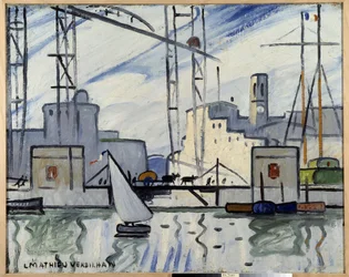Marseille, the Ferry Bridge