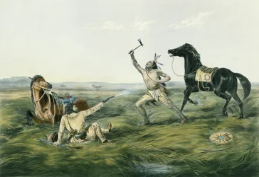 The Last Shot, published by Currier & Ives
