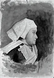 Brittany Peasant Woman