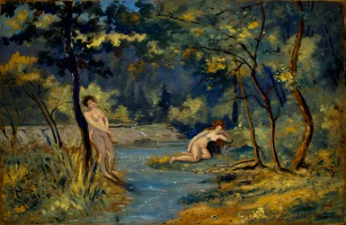 Standing and Reclining Nymphs, 1908