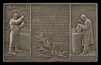 Fiftieth Anniversary of the Christofle Company [reverse]
