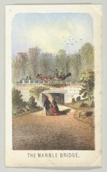 The Marble Bridge, Near the Lake, from the series, Views in Central Park, New York, Part 3