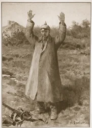 Kamerad.. Pardon! Hands-Up Method of German Surrender