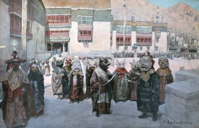 Spring Festival at the Himis Monastery, Tibet