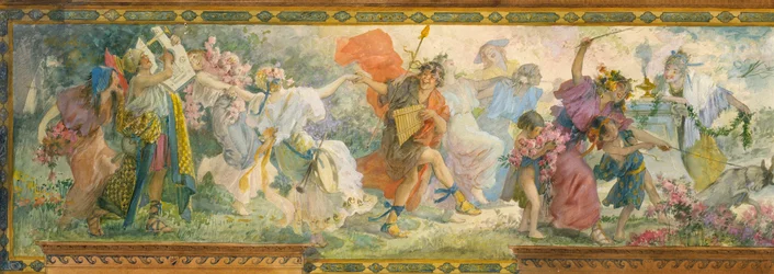 Bacchanale Revel, Pan and Procession